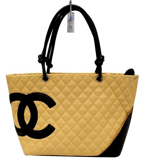 chanel cambon beige|chanel cambon ligne tote.